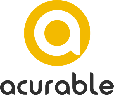 acurable logo yellow
